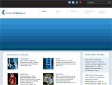 Tablet Screenshot of medicalmetrics.com